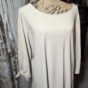 Dennis Basso Cream Women's Top